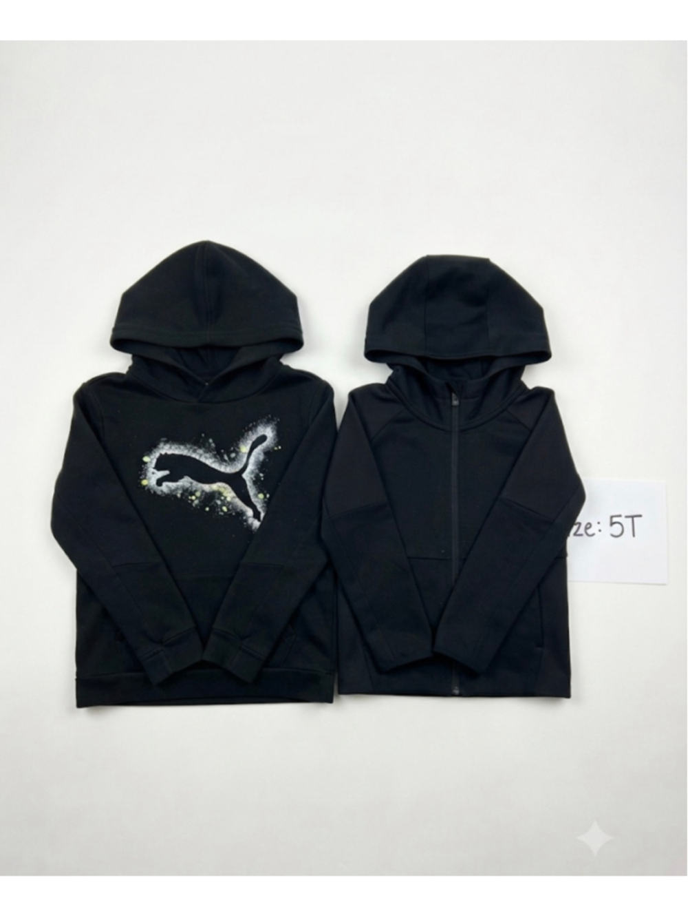 Boys Hoodies Lot of 2 Black Size 5T